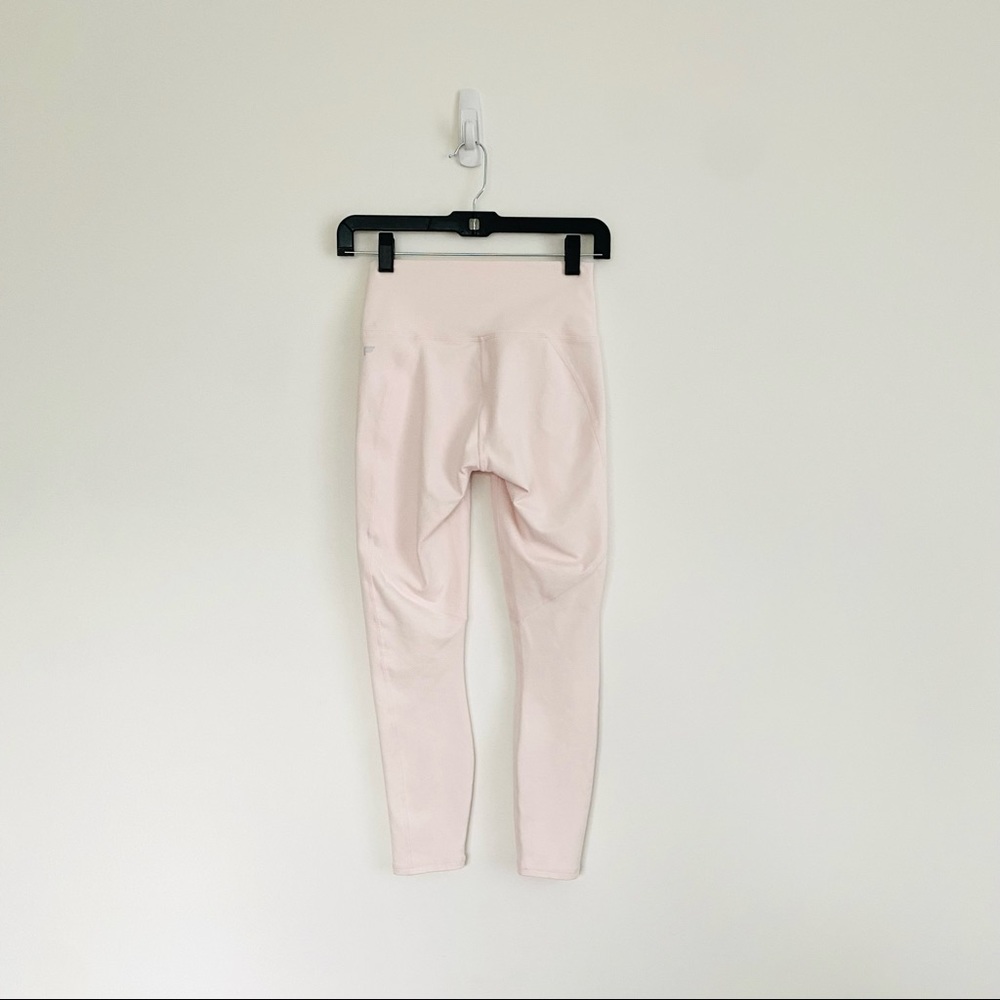 Fabletics Define High-Waisted 7/8 Legging in Pink Frost - Picture 7 of 9